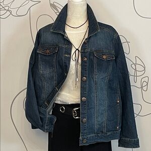 Baccini-Dark Wash Jean Jacket size 2X